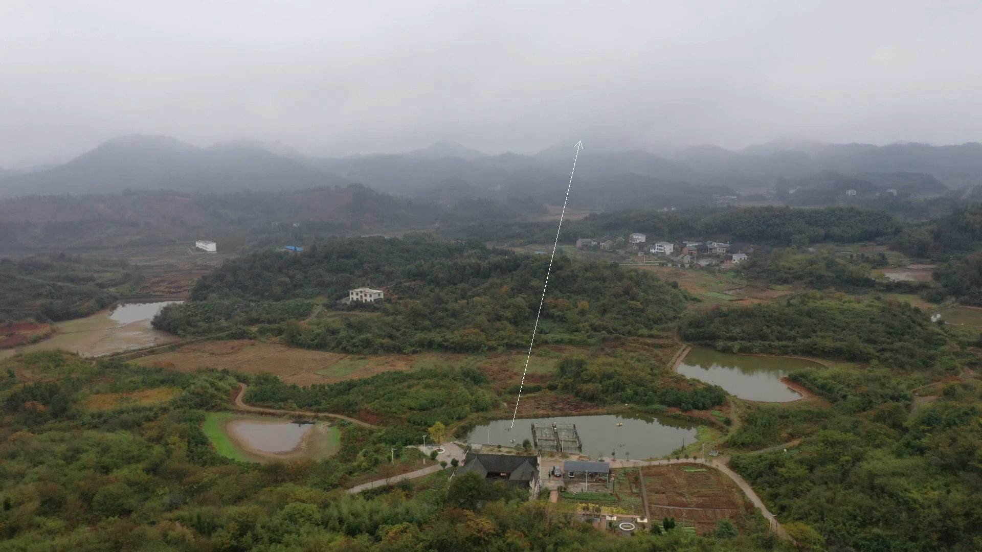 电白风水国师留题图片:电城镇大岗岭风水